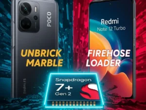 Poco F5 (marble) Qualcomm SM7475 Loader File – No Auth Unbrick