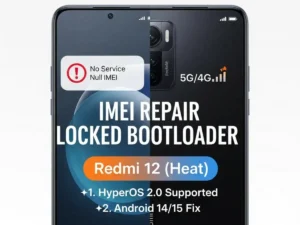 Repair Imei Redmi 12 Fireheat Original No Bootloader Unlock Trtools